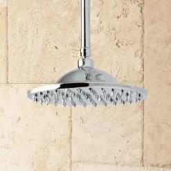 Bostonian Ceiling-Mount Rainfall Nozzle Shower Set - Modern Cross Handle -Home-Bathroom bostonian ceiling showerhead c