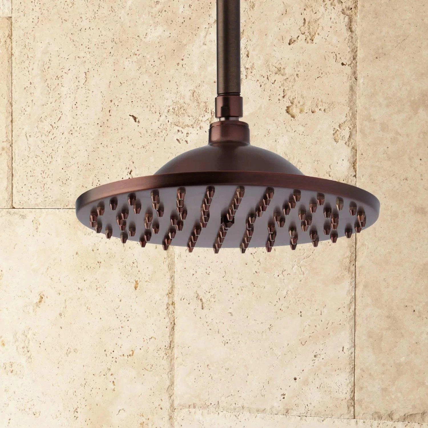 Bostonian Ceiling-Mount Rainfall Nozzle Shower Set - Classic Lever Handle 5 Bostonian Ceiling-Mount Rainfall Nozzle Shower Set - Classic Lever Handle - Image 5