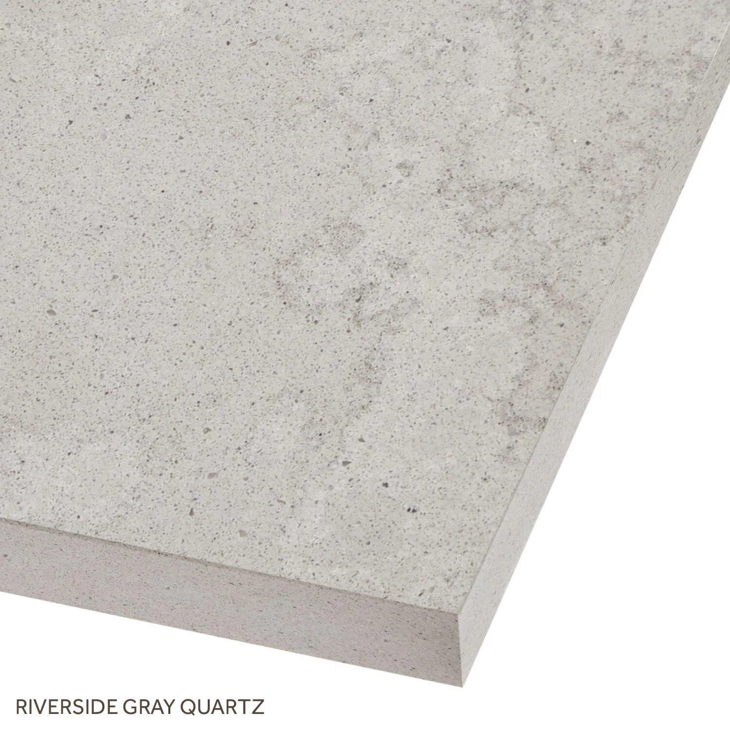 25" 3cm Quartz Vanity Backsplash 6 25" 3cm Quartz Vanity Backsplash - Image 6