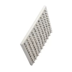 8" Cubic Rainfall Shower Head - Brushed Nickel