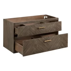 36" Frey Wall-Mount Vanity For Undermount Sink - Gray Wash -Home-Bathroom sh 450630 frey 36 wall mount vanity grey wash open