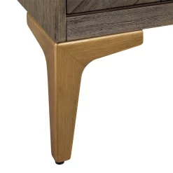 60" Frey Double Vanity For Rectangular Undermount Sinks - Gray Wash -Home-Bathroom sh 450636 frey 60 vanity grey wash foot detail