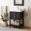 24" Ansel Console Vanity Undermount Sink - Rustic Black